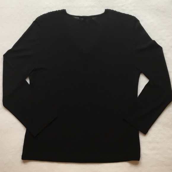 Anne Klein Silk Shirt, Size MP - Picture 4 of 5